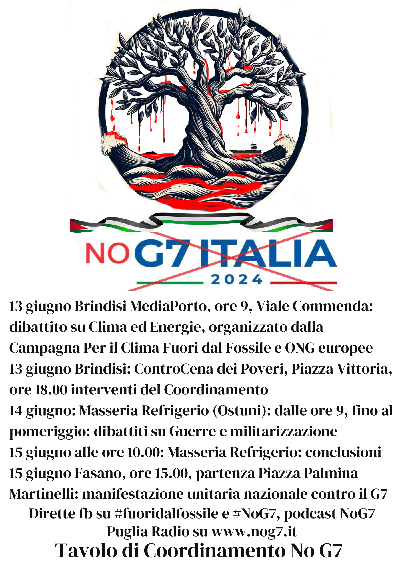 No G7 Italia Puglia programma iniative Borgo Egnazia Brindisi giugno 2024